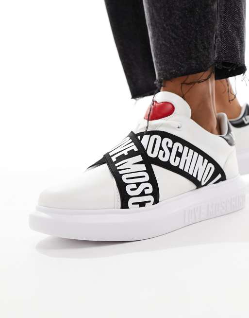 Slip on sale on moschino