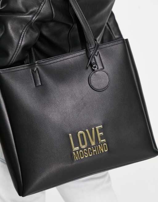 Love Moschino tote bag in black | ASOS