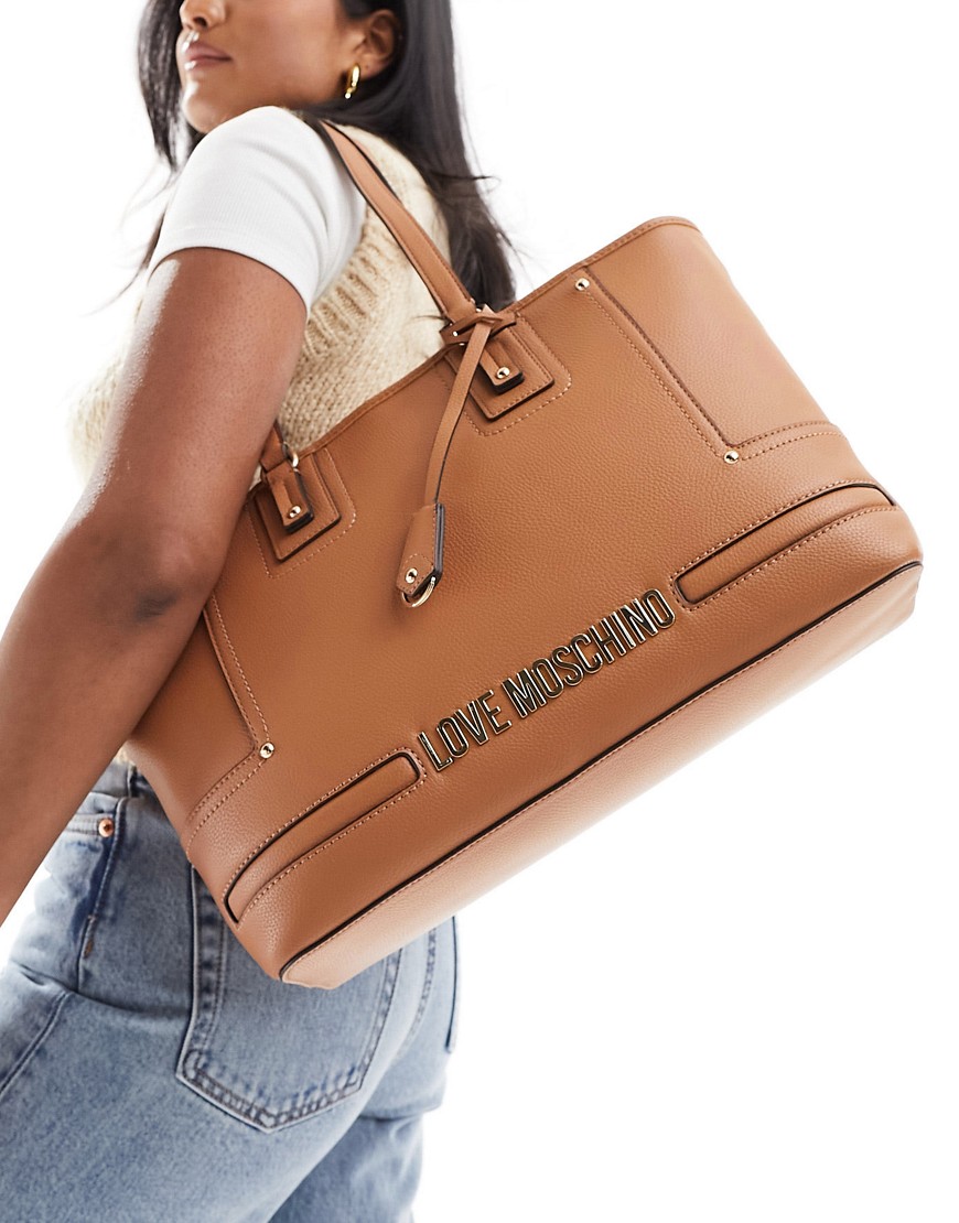 Love Moschino tote bag in brown