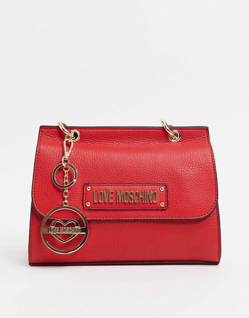 Love Moschino tote bag with key chain