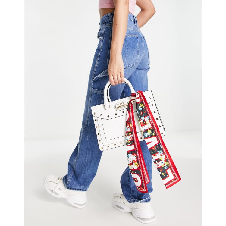 Moschino Tragetasche Tote Bag Moschino Tasche Mit Tuch Love