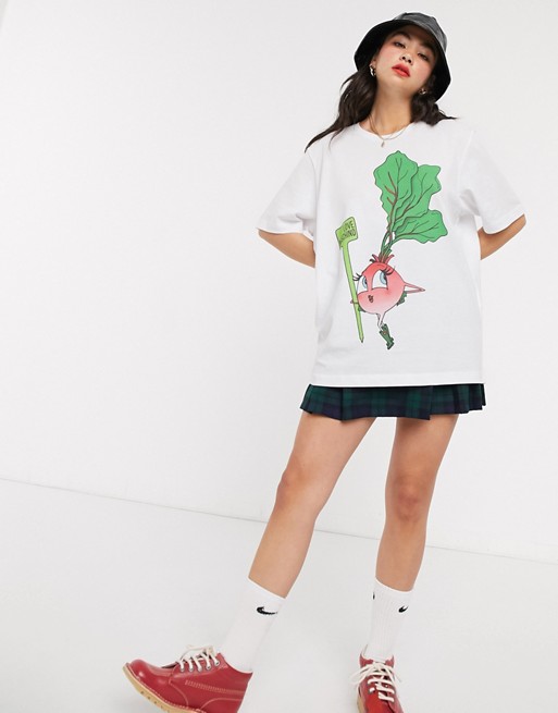 Love Moschino turnip print t-shirt
