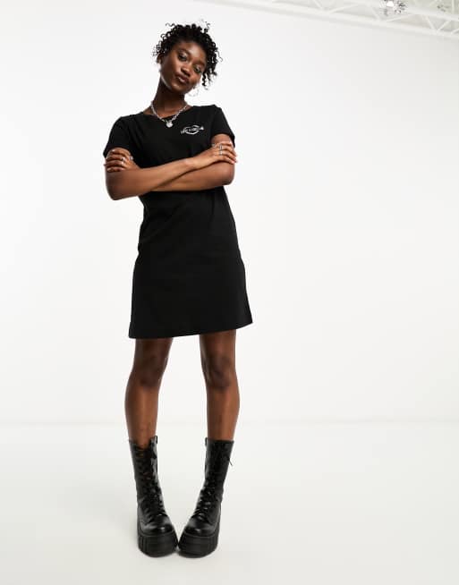 Love Moschino - Vestito T-shirt nero 