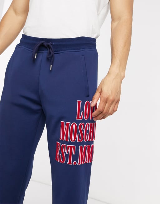 Love Moschino Weit Geschnittene Jogginghose Mit Logo Asos