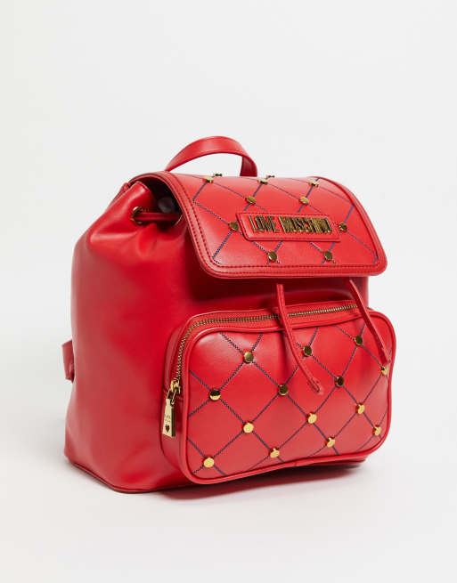 Zainetto on sale rosso moschino