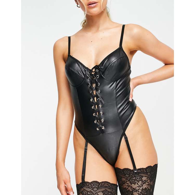 Suspender bodysuit store