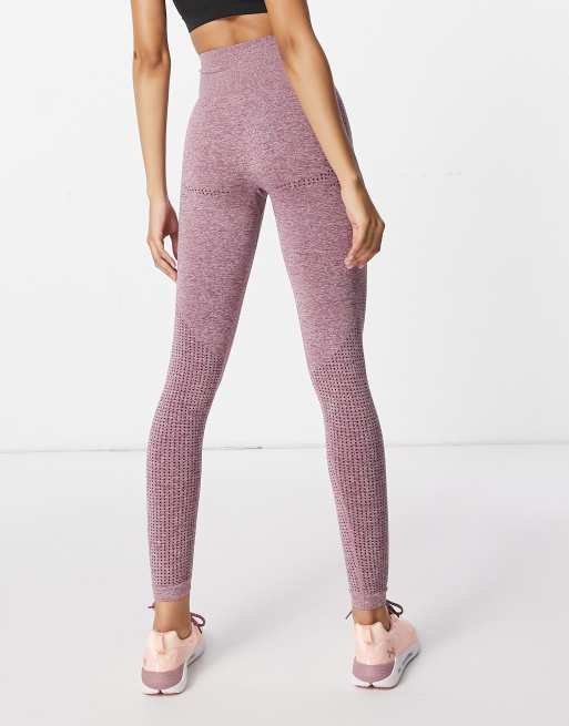 Love & Other Things gym seamless leggings in purple