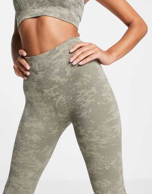 Light green camo leggings sale