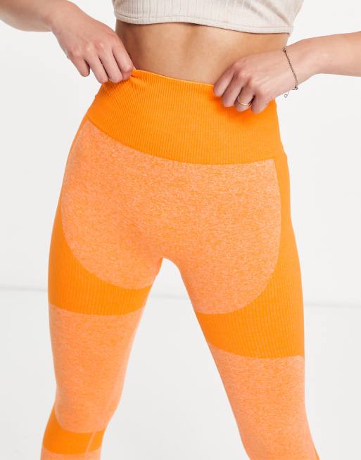 Tangerine Casual Athletic Leggings for Women