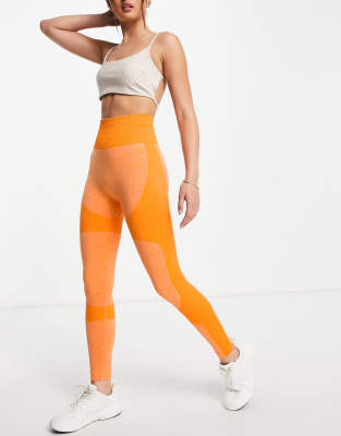 Tangerine Workout Leggings