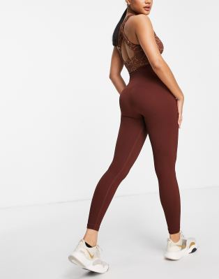 Brown Leggings Workout