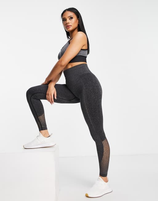 Grey Marl Supersoft Seamless Leggings