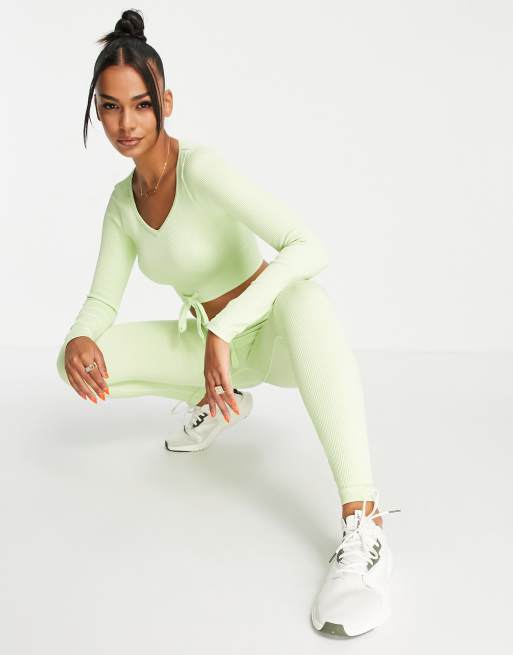 Gymshark VITAL SEAMLESS LEGGINGS Green Pistachio Mint High Waisted