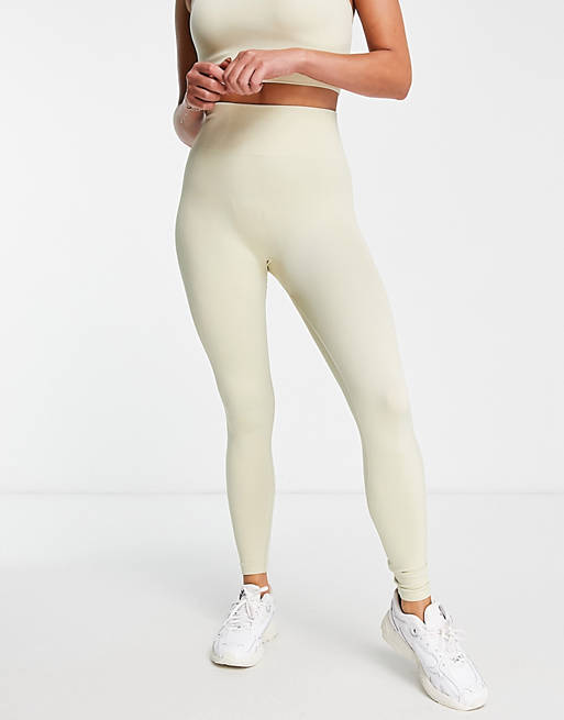 Love & Other things seamless high waisted leggings in apricot
