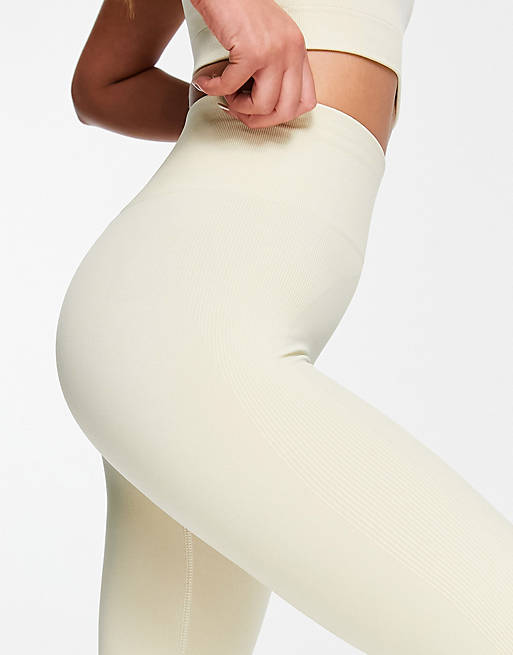 Love & Other things seamless high waisted leggings in apricot