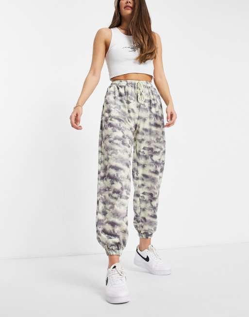 Gray tie dye joggers new arrivals