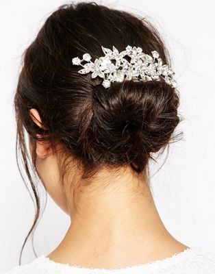 jewelled hair comb