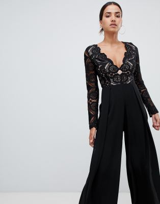 all over lace jumpsuit