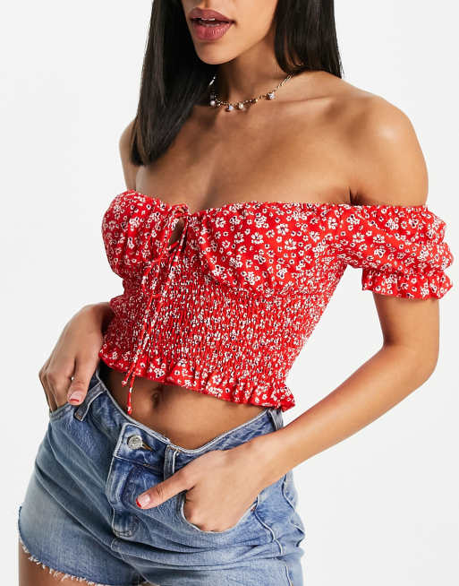 asos.com | Cropped melkmeisjestop