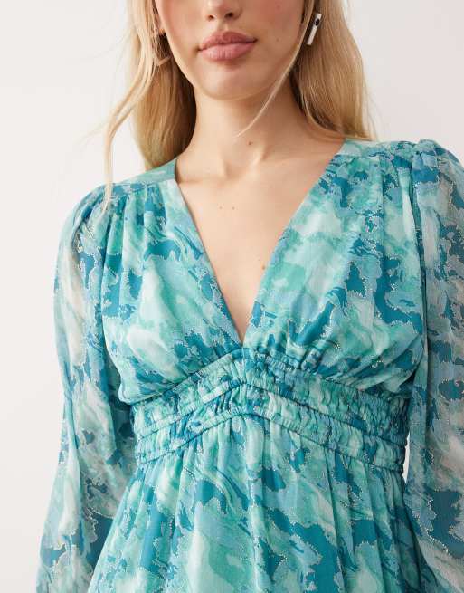 sachin and babi light blue dress Magnolia Dress