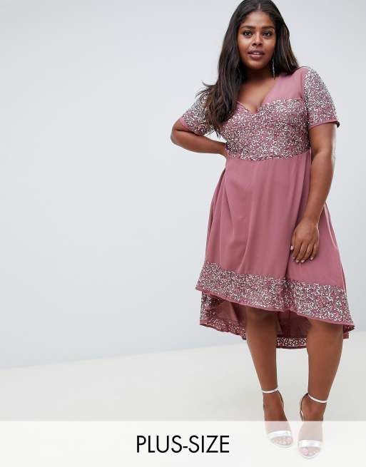 Asos hanky shop hem dress