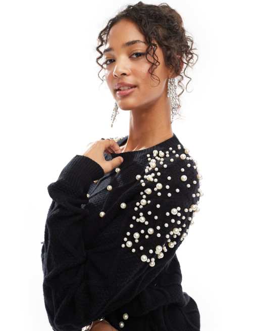 Pearl black jumper hotsell