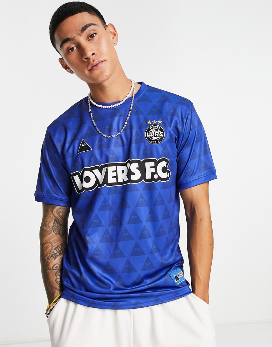 Lover's FC ASI logo jersey T-shirt in blue