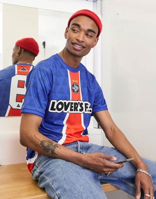 Lover's FC - City of Love - Maillot de sport - Bleu/rouge