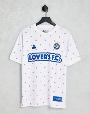 Lover's FC spots jersey t-shirt in white