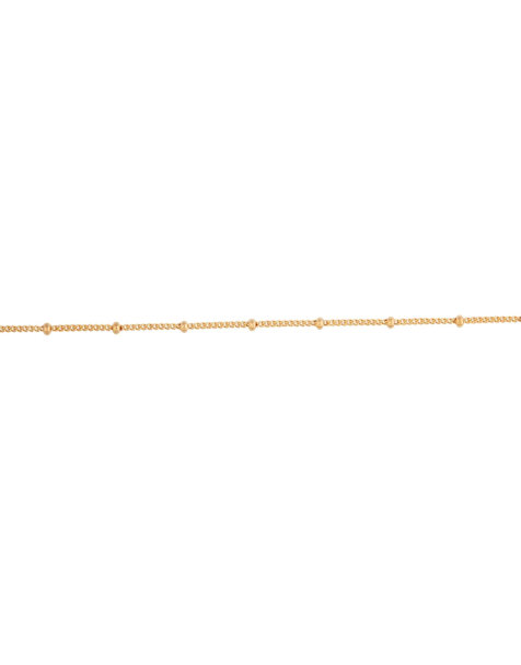 Lovisa - Bracelet de cheville en argent massif plaqué or à perles - Doré - view 1