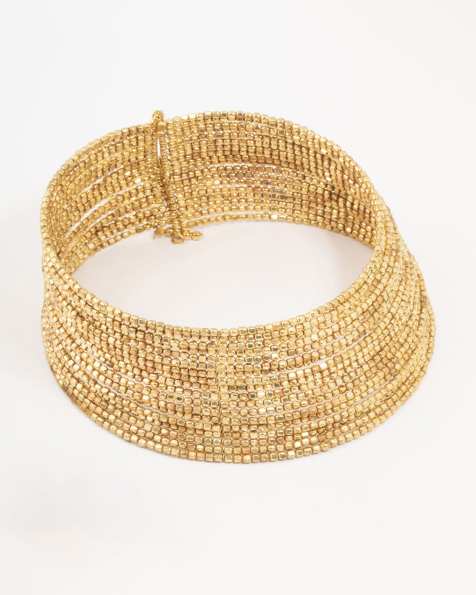 Lovisa - Brede choker in goudkleur - view 1