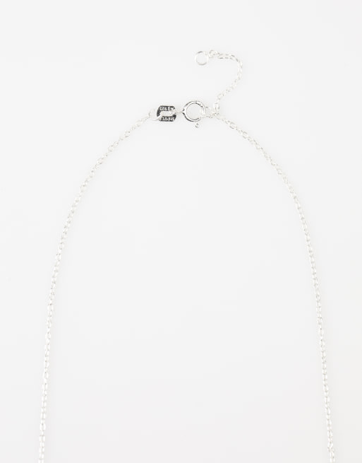 Lovisa - Collana in argento sterling con ciondolo a forma di croce con zirconia cubica , 3 di 3