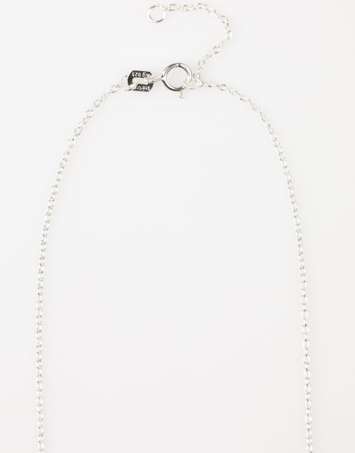 Lovisa - Collana in argento sterling con pendente a forma di cuore con zirconia cubica , 3 di 3