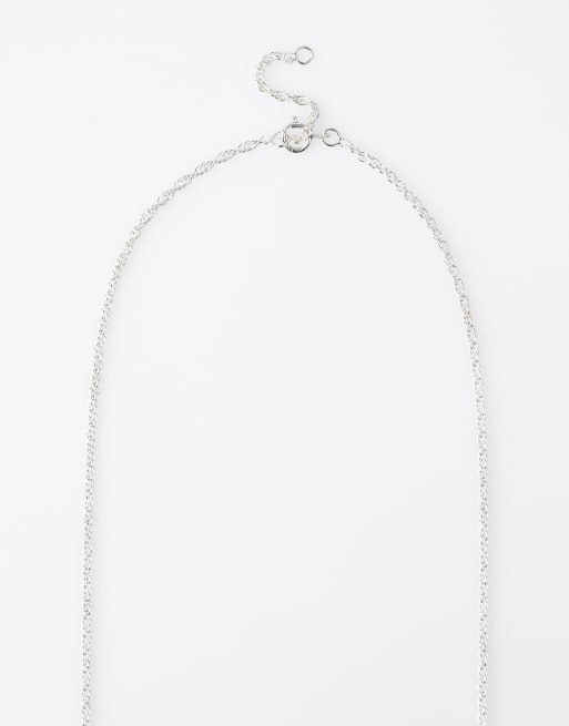 Lovisa - Collier à chaîne torsadée en argent massif - Argenté , 3 de 3