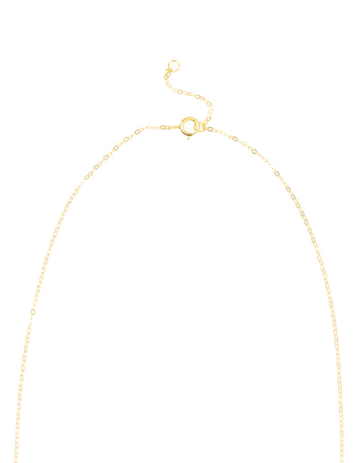 Lovisa - Collier en argent massif plaqué or avec motif croix à zircon cubique - Doré , 3 de 3