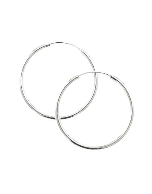 Lovisa - Créoles épaisses 40 mm en argent massif , 3 de 3