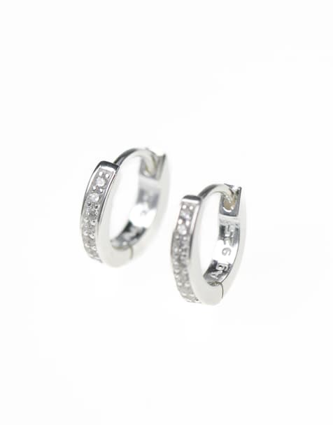 Lovisa – Kleine Ohrringe aus Sterlingsilber mit Zirkonia-Schmucksteinen - view 1