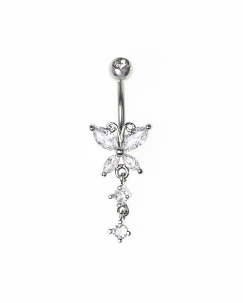 Lovisa - Navelpiercing van chirurgisch staal in zilver - view 1