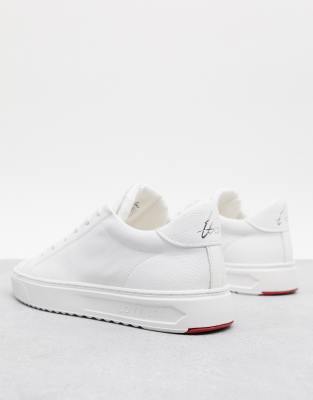 white loyalti trainers