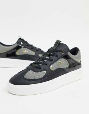 white loyalti trainers