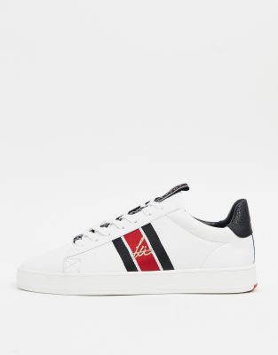 white loyalti trainers