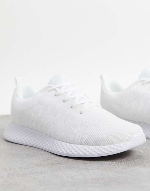 Loyalty and Faith athleisure runner trainers in white