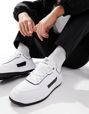 Loyalty and Faith clean court trainers in white and light grey