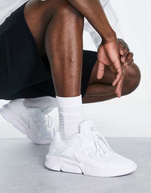 Loyalty and Faith hybrid runner trainers in white | ASOS