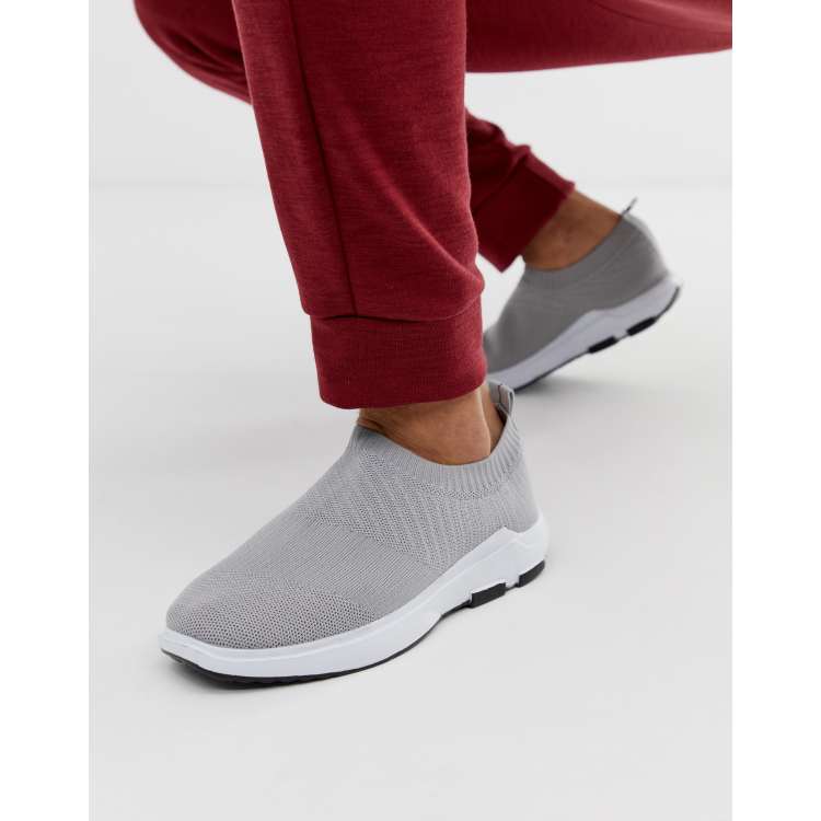 Loyalty and Faith slip on sneaker in grey ASOS