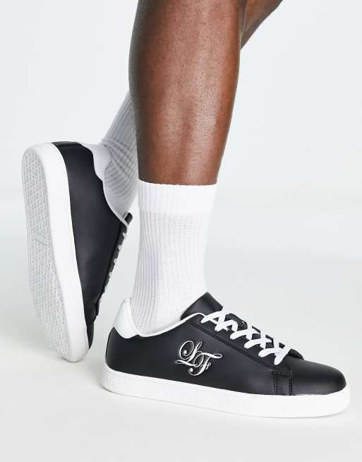 Loyalty & Faith - Sneakers met veters en logo in zwart