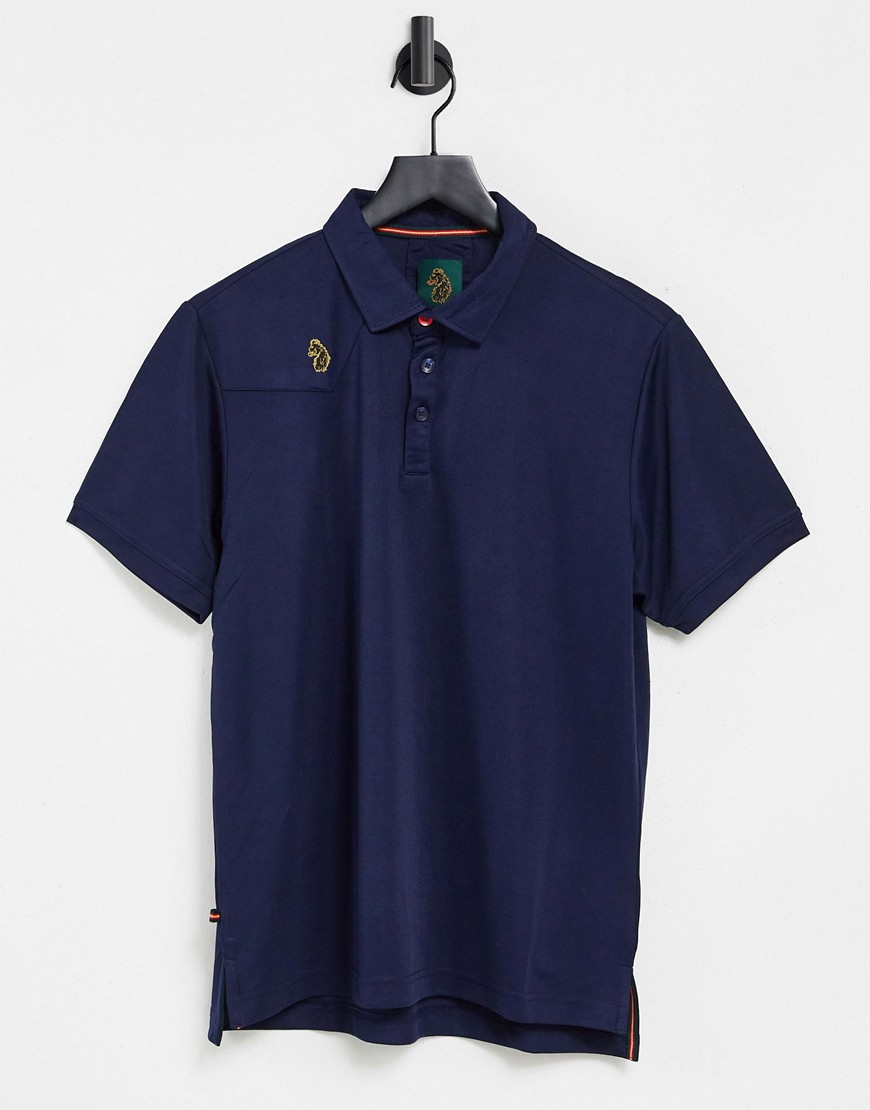 Luke Chandlers polo shirt-Navy