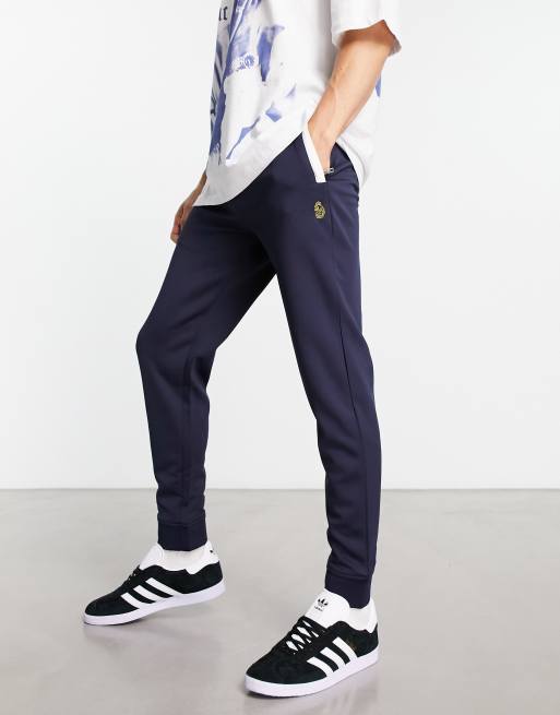 Harry Brown Drawstring Pintuck Sweatpants in Light Gray - ASOS Outlet