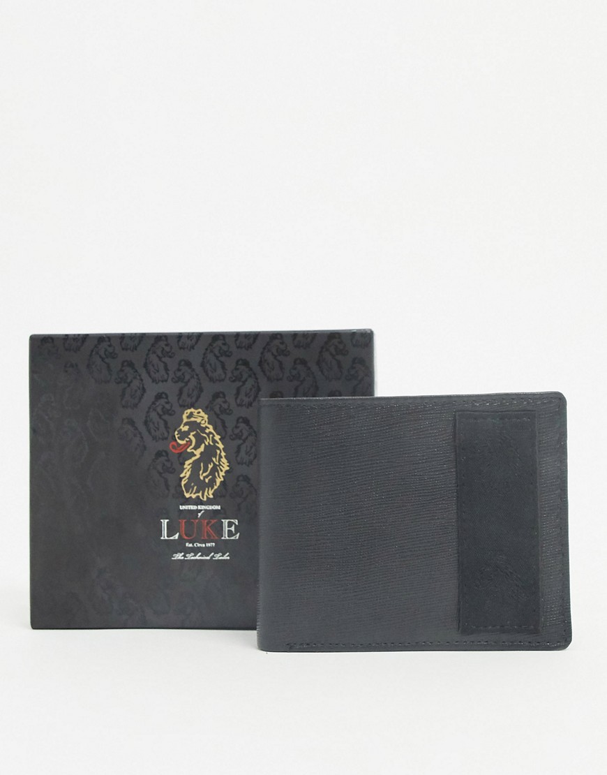 Luke lion tape wallet-Black