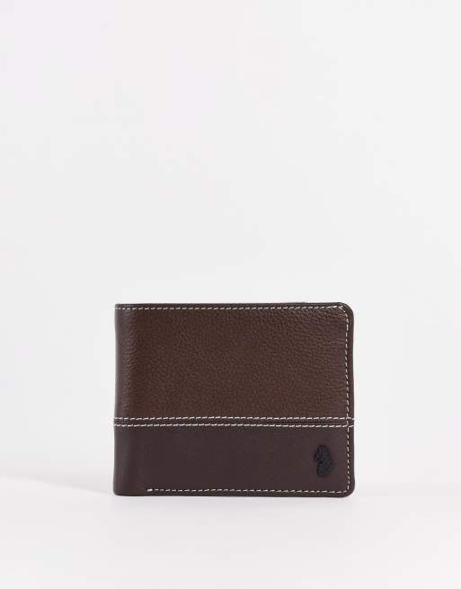Luke volcombe leather billfold wallet